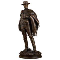 The Good, The Bad and the Ugly Statue The Man with No Name (Faux Bronze) 39 cm