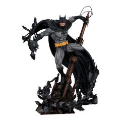 DC Comics Premium Format Statue Batman (Black Variant) Sideshow Exclusive 68 cm
