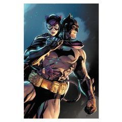 DC Comics Art Print Batman & Catwoman 61 x 41 cm - unframed