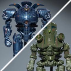  Pacific Rim DefoStyle Figure 2-Pack Gipsy Danger & Cherno Alpha DX 17 cm