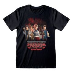 Stranger Things T-Shirt Group with Vecna behind Size M