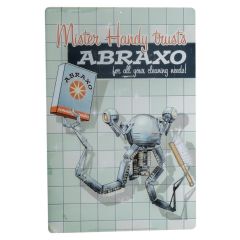 Fallout Metal Sign Mr. Handy