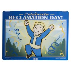 Fallout Metal Sign Reclamation Day