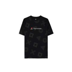 PlayStation T-Shirt Logo All Over Print Size M