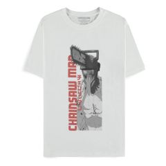 Chainsaw Man T-Shirt Chainsaw Man White Size M