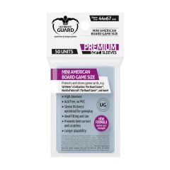 Ultimate Guard Board Game Sleeves (50) - Mini American