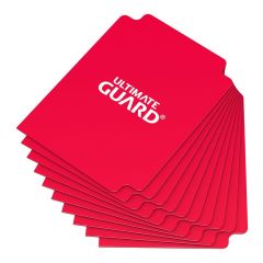 Ultimate Guard Card Dividers Standard Size (10) - Red