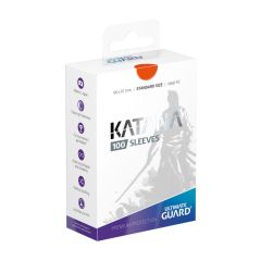 Ultimate Guard Katana Sleeves Standard Size (100) - Orange