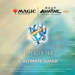Ultimate Guard Zipfolio 160 Xenoskin Magic: The Gathering | Avatar: The Last Airbender - Black Mana
