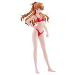 Rebuild of Evangelion Pop Up Parade Beach Queens Asuka Shikinami Langley (Bikini Style) L Size 23 cm