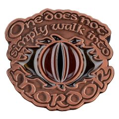 Lord of the Rings Collectors Pin One Does Not Simply Walk Into Mordor 4 cm