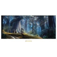 Lord of the Rings Art Print Lothlorien 59 x 30 cm