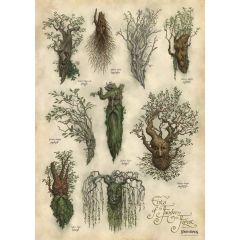 Lord of the Rings Art Print Ent's of Fangorn Forest 59 x 30 cm