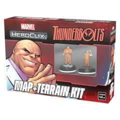 Marvel HeroClix: Thunderbolts Map and Terrain Kit *English Version*