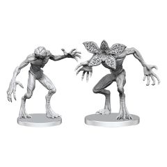 Stranger Things Unpainted Miniatures Demogorgons