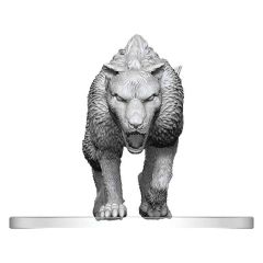Pathfinder Battles Deep Cuts Unpainted Miniature Hyaenodon 13 cm