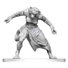 Pathfinder Battles Deep Cuts Unpainted Miniature Weretiger 13 cm