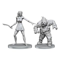 Pathfinder Deep Cuts Unpainted Miniatures Mudwretch & Buso