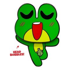 Cult of The Lamb Pin Badge Dancer Bobble Head B 5 cm