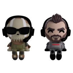 Call of Duty Vinyl Figures Ghost & Soap Monitor Buddiez 7 cm