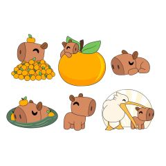 Capybara Pin Set - Youtooz - Original