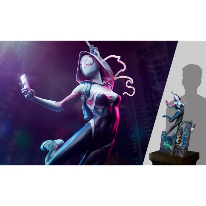 Spider-Gwen 1:4 Scale Statue - Sideshow Toys - Spider-Man Across the Spider-Verse