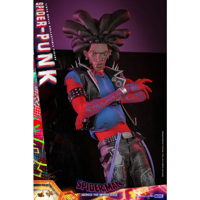 Spider-Punk 1:6 Scale Figure - Hot Toys - Spider-Man Across the Spider-Verse