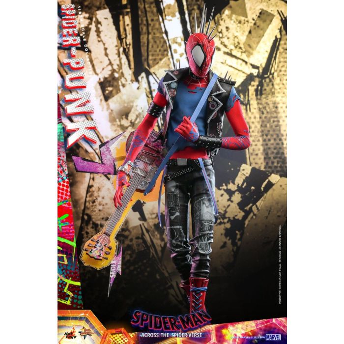 Spider-Punk 1:6 Scale Figure - Hot Toys - Spider-Man Across the Spider-Verse
