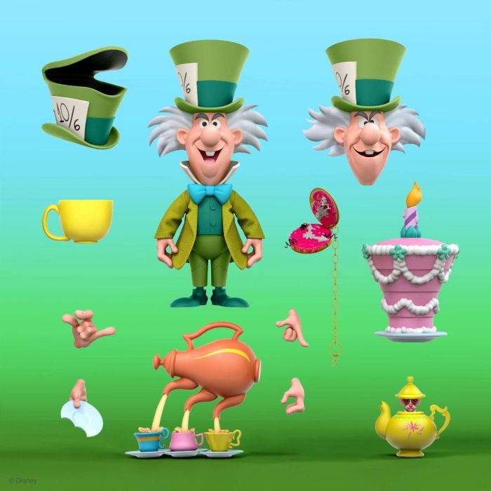 Mad Hatter - Super7 - Disney Ultimates Action Figure Alice in Wonderland