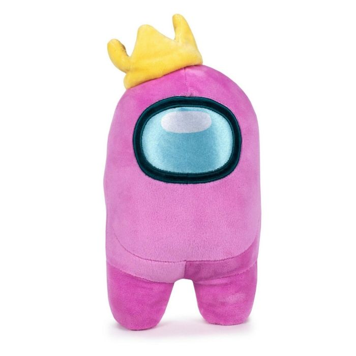 Pink with Crown - Among Us - Knuffel 30 cm