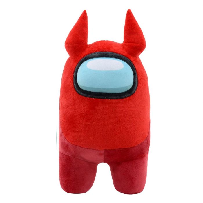 Red with Horns - Among Us - Knuffel 30 cm