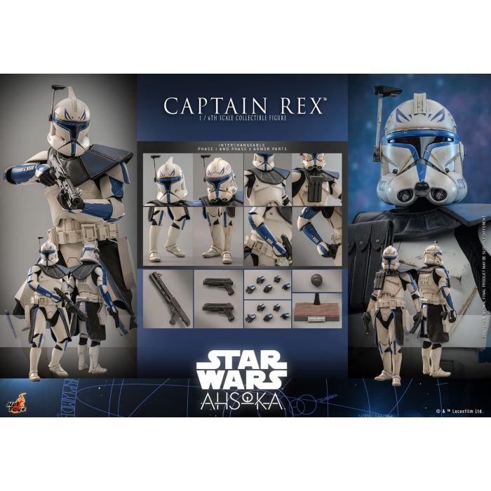 Captain Rex 1:6 Scale Figure - Hot Toys - Ahsoka