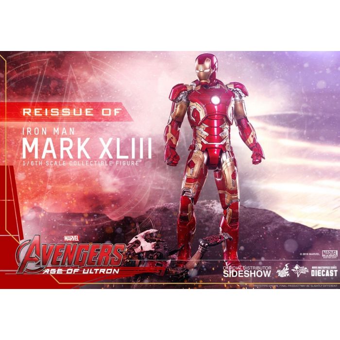 Hot Toys: Avengers: Age of Ultron - Iron Man Mark XLIII Diecast 1:6 scale Figure