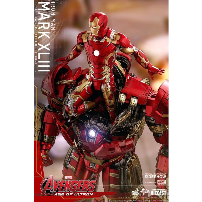 Hot Toys: Avengers: Age of Ultron - Iron Man Mark XLIII Diecast 1:6 scale Figure