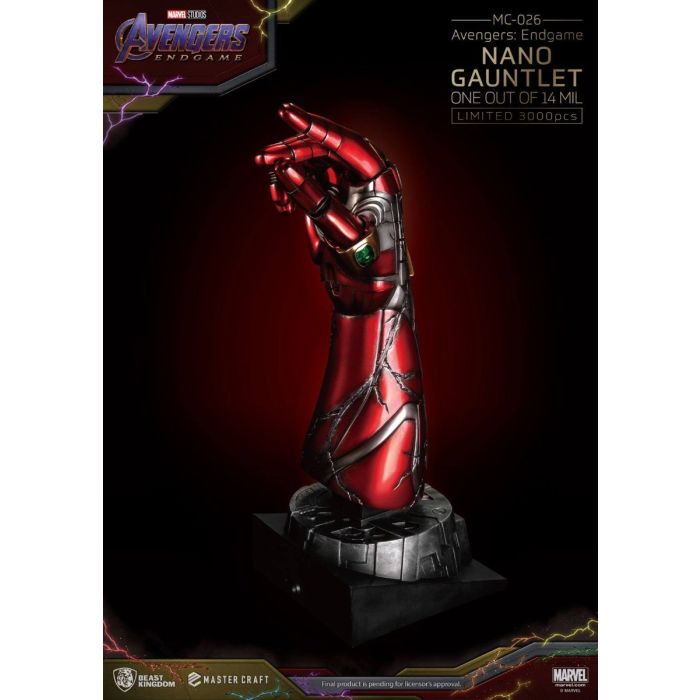Nano Gauntlet - Marvel Master Craft Statue - Avengers Endgame