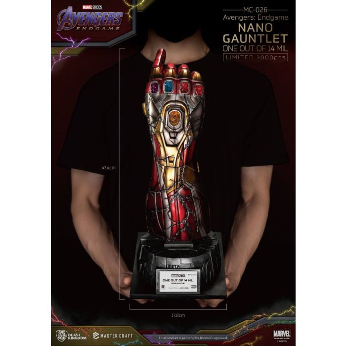 Nano Gauntlet - Marvel Master Craft Statue - Avengers Endgame