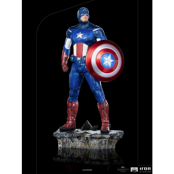 Avengers Infinity Saga - Captain America (Battle of NY) 1/10 Scale Statue