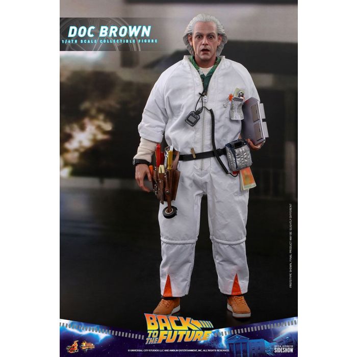 Doc Brown 1:6 Scale Figure - Hot Toys - Back to the Future