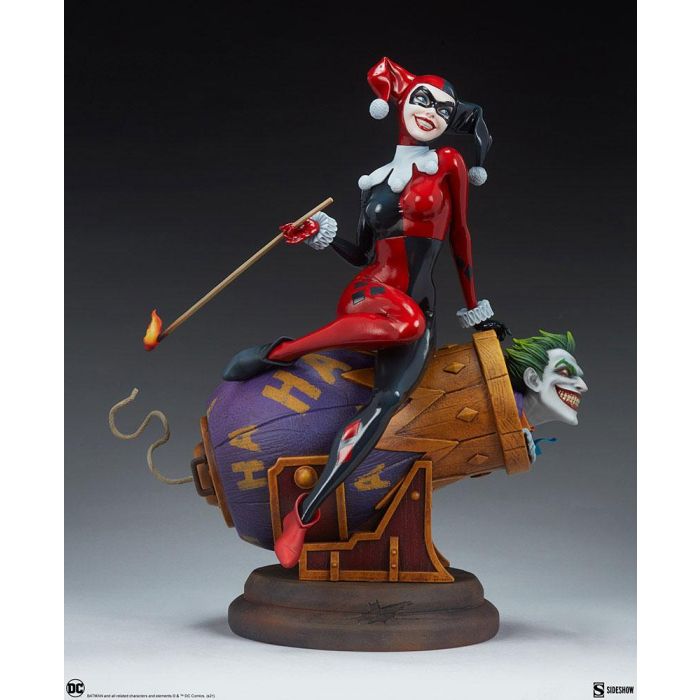 Harley Quinn and The Joker Diorama - Sideshow Collectibles - Batman
