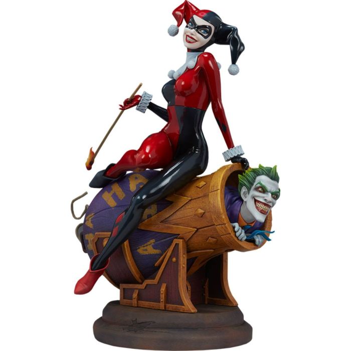 Harley Quinn and The Joker Diorama - Sideshow Collectibles - Batman