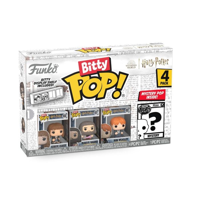 Hermione, Hagrid, Ron and mystery chase - Funko Bitty Pop! - Harry Potter