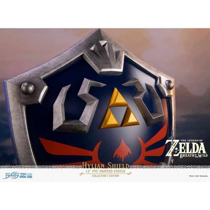The Legend of Zelda: Breath of the Wild - Hylian Shield PVC Statue Collector's Edition
