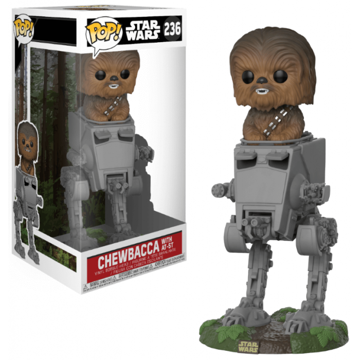 Funko Pop! Deluxe: Star Wars - Chewbacca with AT-ST