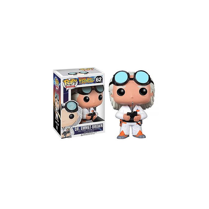 Funko Pop! Movies: Back to the Future - Doc Brown [BOX DAMAGED]