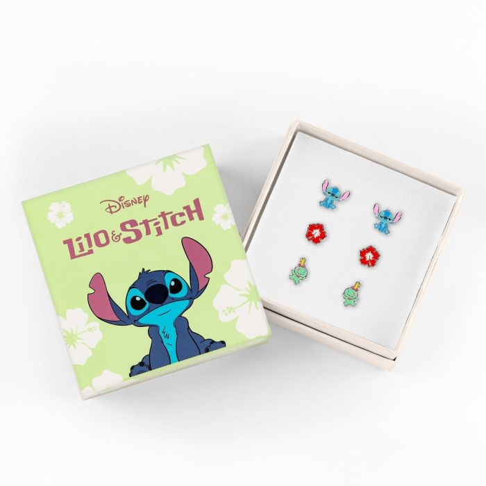 Disney - Stitch stud earrings / oorbellen set