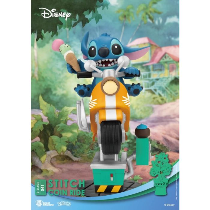 Disney Select: Lilo and Stitch - Stitch Coin Ride Diorama