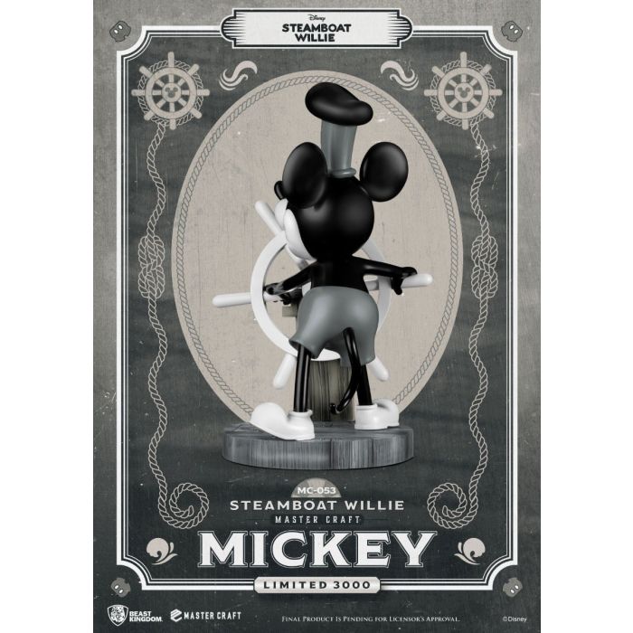 Mickey Mouse - Disney Master Craft Statue - Steamboat Willie