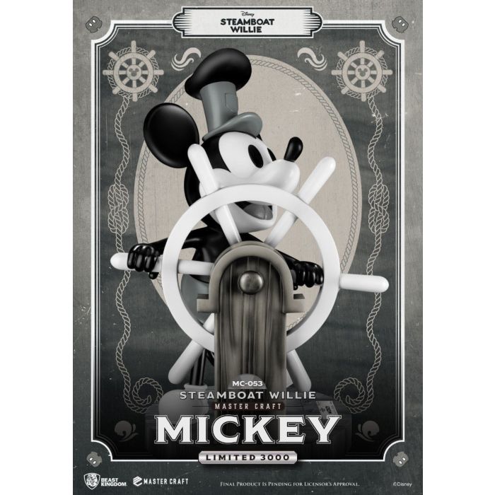 Mickey Mouse - Disney Master Craft Statue - Steamboat Willie