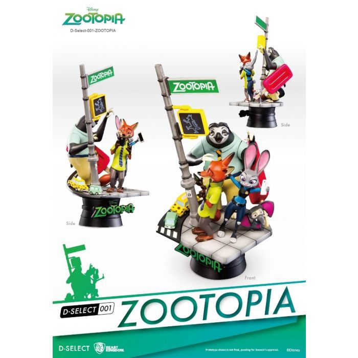 Disney Select: Zootopia Diorama