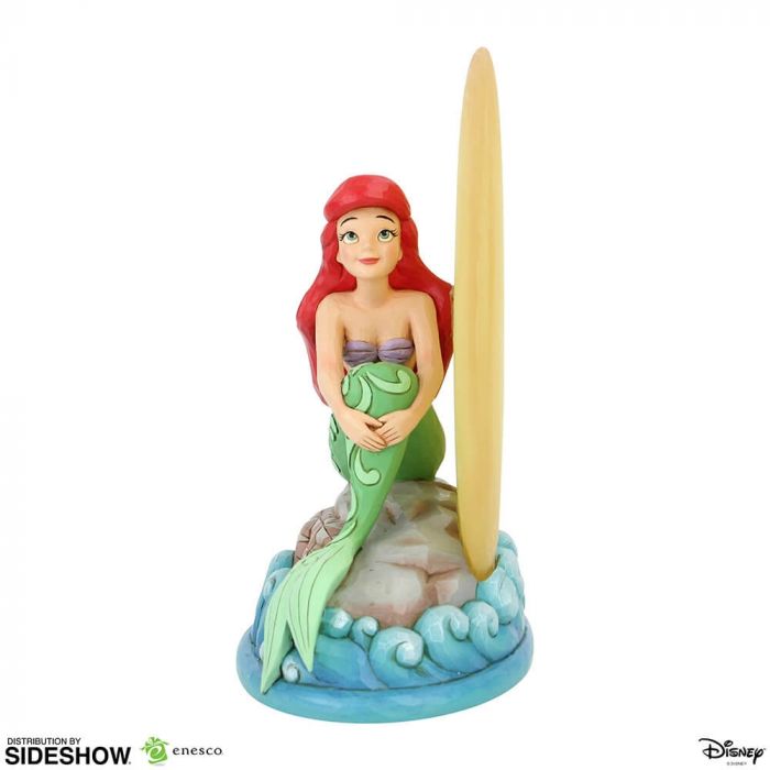 Ariel Sitting on Rock by Moon Figurine - The Little Mermaid - Sideshow Collectibles